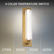 Portos LED 6.38 inch Aged Brass Wall Sconce Wall Light, dweLED