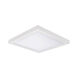 Square LED 5 inch White Flush Mount Ceiling Light in 3500K, 5in