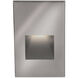 LEDme Step and Wall Lights 277 3.9 watt Stainless Steel Step Light in White, LED, 53.62 inch
