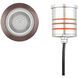 Inground Recessed Light 12 4 watt Stainless Steel Coated in Bronze Path Indicator Light in 3000K Warm White LED, WAC Landscape