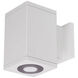 Cube Arch LED 4.5 inch White Sconce Wall Light in Flood, 85, 4000K, Straight Up/Down
