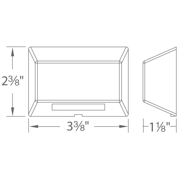 Tyler 12 2.8 watt White Deck and Patio Lighting in 2700K, WAC Landscape