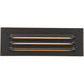 Tyler 12 8 watt Bronze Step and Wall Lighting in 2700K, WAC Landscape