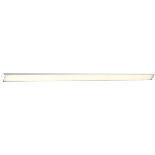 Revel LED 61.56 inch Brushed Aluminum Bath Vanity & Wall Light, dweLED