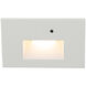 Tyler 120 3.8 watt White Step and Wall Lighting in Amber, WAC Lighting