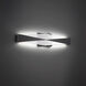 Enigmatic 1 Light 24 inch Black Bath Vanity Light Wall Light in 3000K