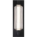 Portos LED 17.88 inch Black Outdoor Wall Light, dweLED