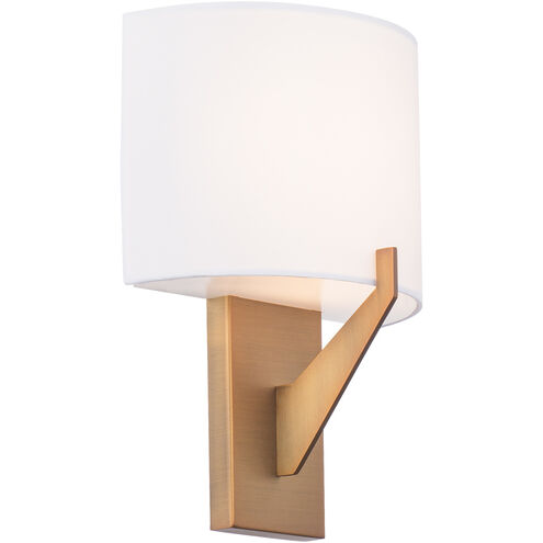 Fitzgerald Wall Sconce Wall Light in 3000K, Aged Brass, dweLED