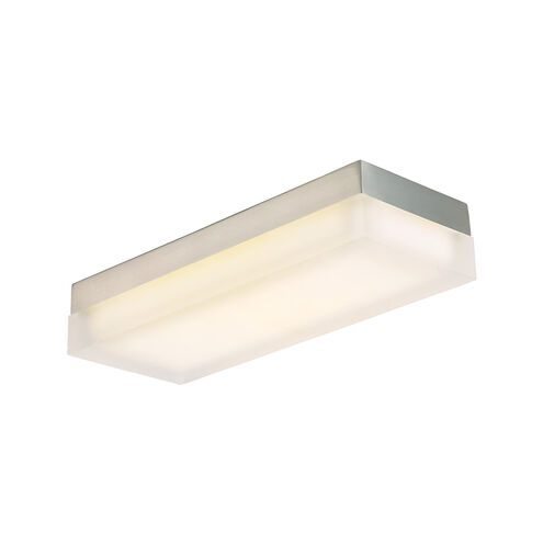 Dice LED 14 inch Brushed Nickel Flush Mount Ceiling Light in 3000K, dweLED