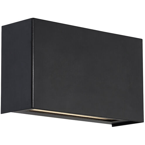 Blok Wall Sconce Wall Light in 3500K, Black, dweLED