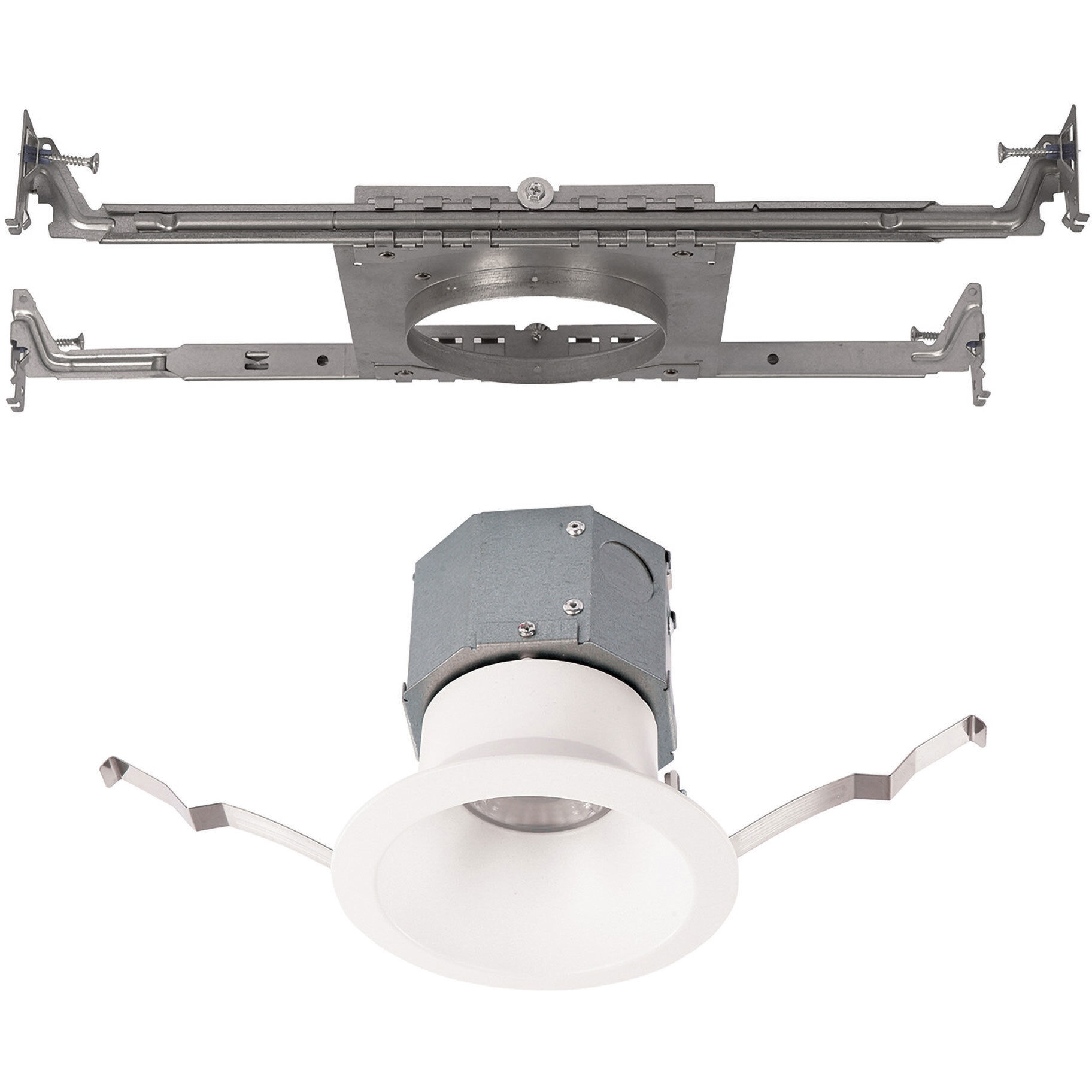 Pop-in LED White Complete Kit Recessed Lighting