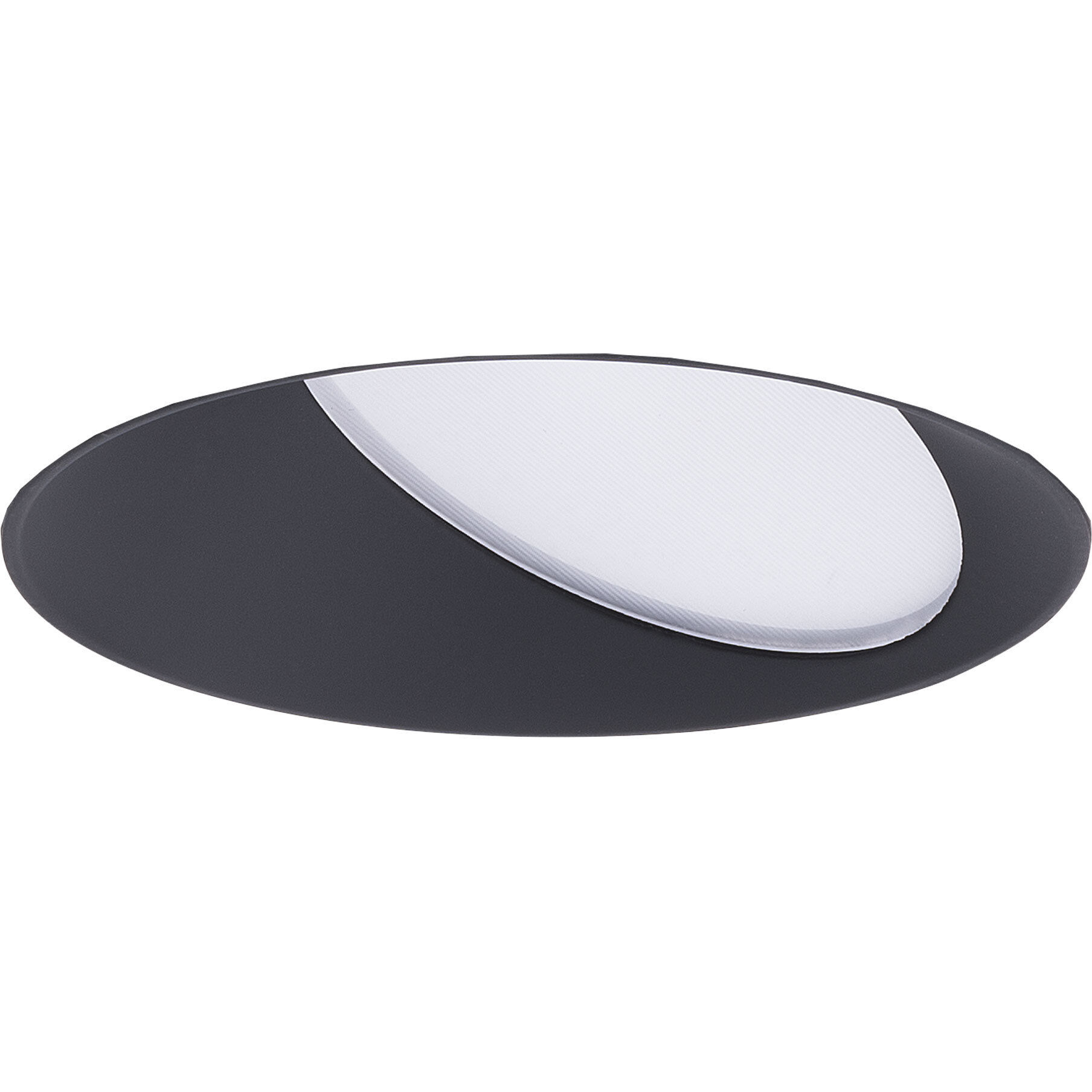 FQ Integrated LED Black Recessed Trim in 3500K, 4" LED