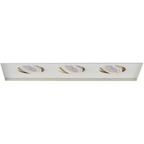 WAC Lighting Mr16 Mult GY5.3 White Multiple Recessed Trim in LED MT-316LEDTL-WT - Open Box