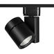 Exterminator II 1 Light 120 Black J Track Fixture Ceiling Light in 3000K