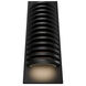 Loome LED 16 inch Black Outdoor Wall Light, dweLED