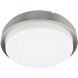 Lithium LED 11 inch Brushed Nickel Flush Mount Ceiling Light in 11in