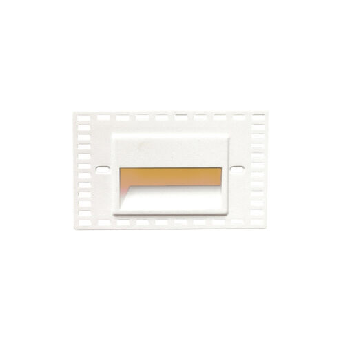 Tyler 120 3.3 watt White Step and Wall Lighting in Amber, WAC Lighting