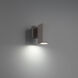Cubix LED 6.75 inch Bronze Outdoor Wall Light