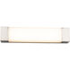 Darcy LED 24 inch Brushed Nickel Bath Vanity & Wall Light, dweLED