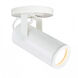 Silo LED 4.5 inch White Flush Mount Ceiling Light in 3500K