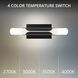 Wrappe Wall Sconce Wall Light in 3000K, Black, dweLED