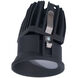FQ Integrated LED Black Recessed Trim in 3500K, 2" LED