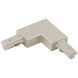 H Track 120 Brushed Nickel Track Component Ceiling Light