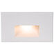 Tyler 120 3.8 watt White Step and Wall Lighting in 2700K, WAC Lighting