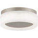 Cabot 1 Light 8 inch Black Linear Pendant Ceiling Light in 3000K, dweLED