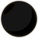 Dial LED 1.5 inch Black Chrome ADA Wall Sconce Wall Light in Black/Chrome, dweLED