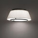 Hailey LED 16 inch Black Flush Mount Ceiling Light, dweLED