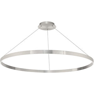 Sirius LED 48 inch Brushed Aluminum Pendant Ceiling Light, dweLED