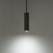 Caliber LED 2.69 inch Black Outdoor Pendant, dweLED