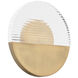 Crescent Wall Sconce Wall Light in 2700K, dweLED