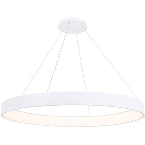 Corso LED 52.5 inch White Pendant Ceiling Light, dweLED