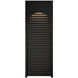 Orlene LED 16 inch Black Outdoor Wall Light, dweLED