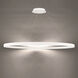 Sirius LED 48 inch White Pendant Ceiling Light, dweLED