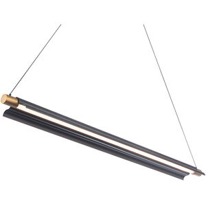 Pavilion Linear Pendant Ceiling Light, dweLED