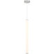 Flare LED 2.5 inch Brushed Nickel Mini-Pendant Ceiling Light, dweLED
