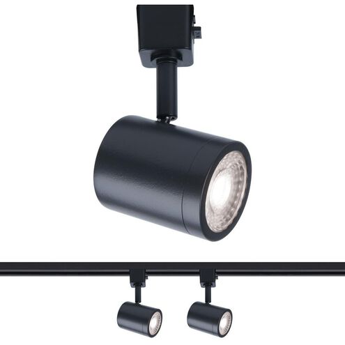 Charge 1 Light 120 Black Track Head Ceiling Light, H Track Fixture