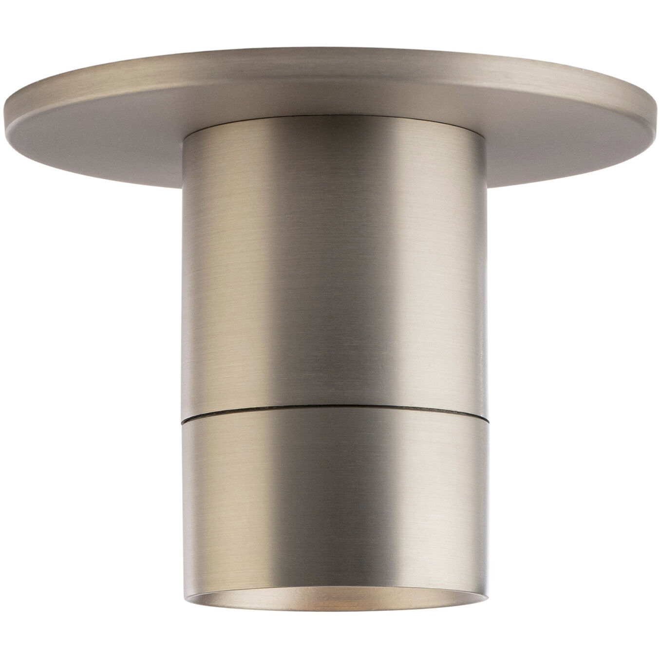 Twist-N-Lite LED 5 inch Brushed Nickel Flush Mount Ceiling Light, WAC Limited