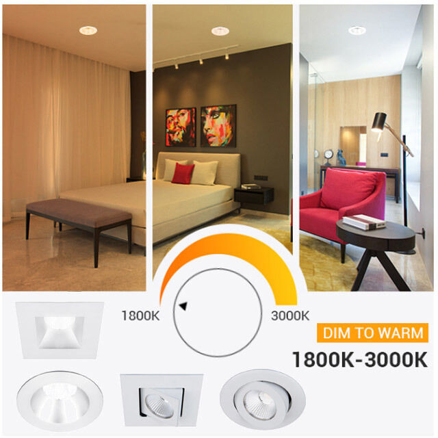 Warm dim recessed lighting hot sale