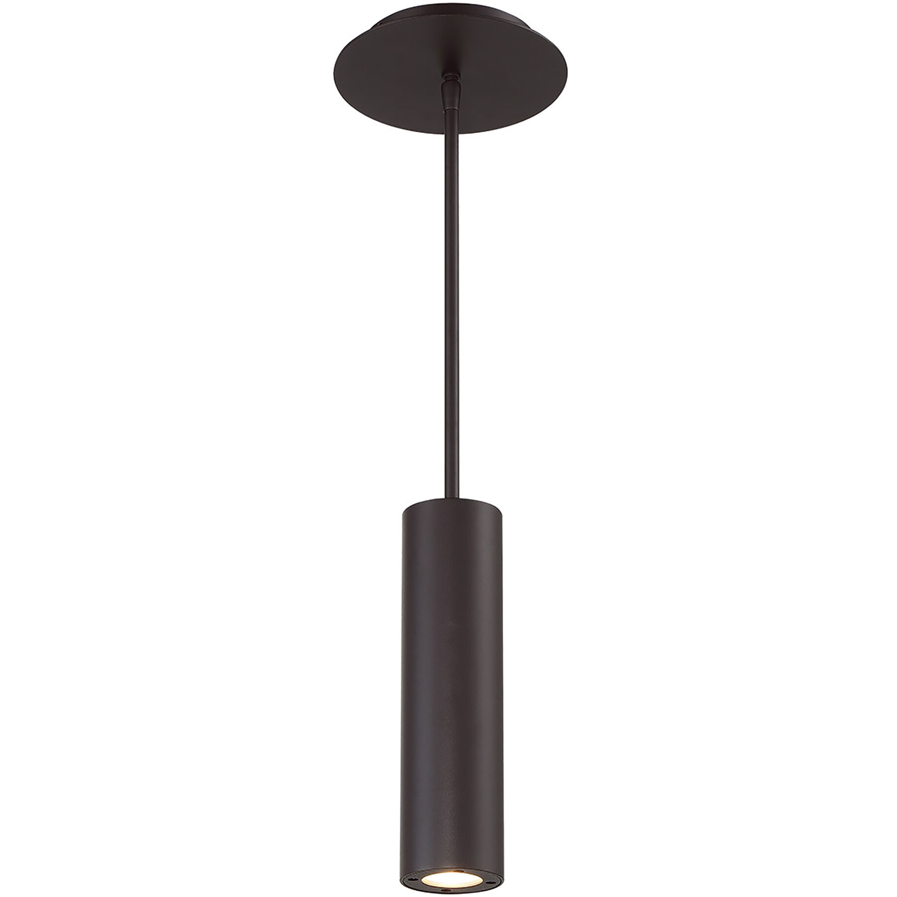 Caliber LED 2.69 inch Bronze Outdoor Pendant, dweLED