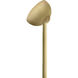 Tyler Satin Brass Slope Ceiling Kit, Smart Fan
