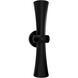 Fido LED 24 inch Black Outdoor Wall Light, dweLED