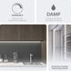 Basics 24 LED 1200 inch White LED Tape Lighting in 2700K