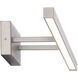 Parallax LED 24 inch Brushed Nickel Bath Vanity & Wall Light in 2700K, dweLED
