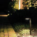 Eclipse 12 2.9 watt Bronze Path and Area Light in 3000K Warm White LED, WAC Landscape