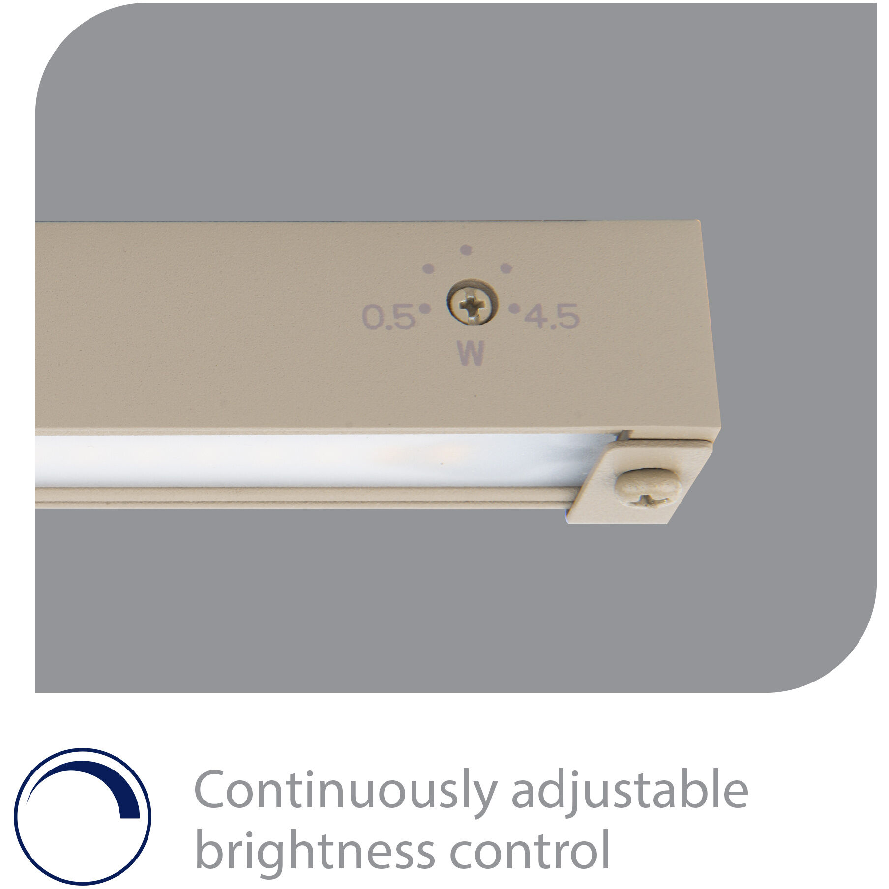 Tyler 12 4.5 watt Sand Hardscape Lighting, WAC Landscape