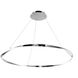 Eternal LED 41 inch Chrome Pendant Ceiling Light, dweLED